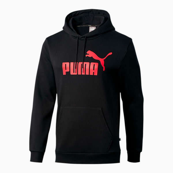 Essentials Fleece Hoody, Puma Black, extralarge