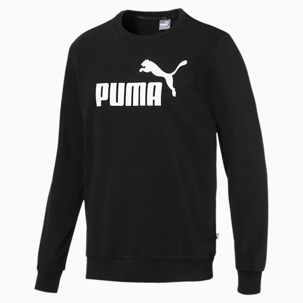 ESS ロゴ クルースウェット, Puma Black, extralarge