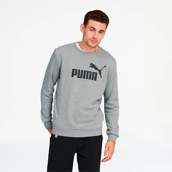 Essentials Men's Crewneck Sweatshirt, Medium Gray Heather, extralarge