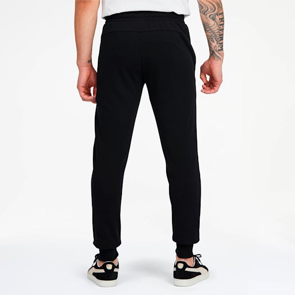 Essentials Men's Sweatpants, Puma Black-Cat, extralarge