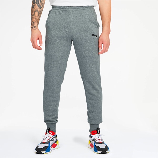 Essentials Men's Sweatpants, Medium Gray Heather-Cat, extralarge