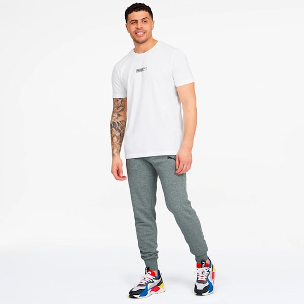 Essentials Men's Sweatpants, Medium Gray Heather-Cat, extralarge