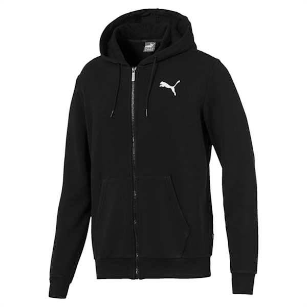 Essentials Hooded Jacket, Puma Black-Cat, extralarge-IND