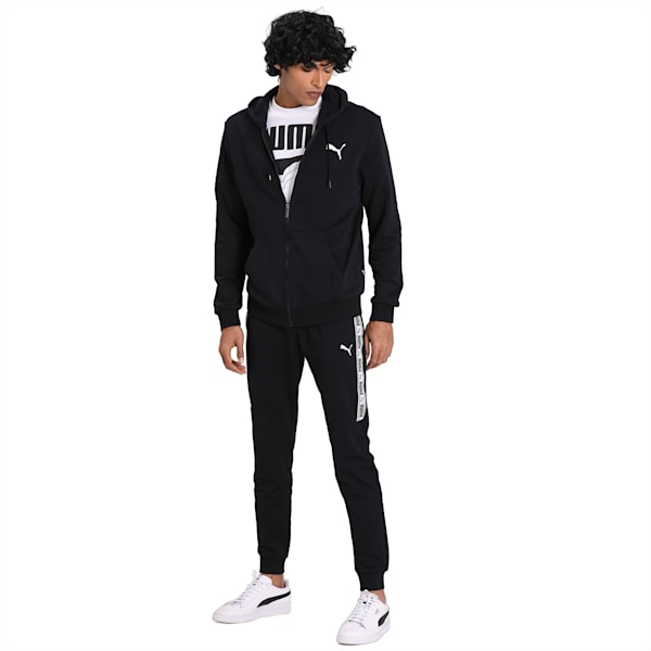 Essentials Hooded Jacket, Puma Black-Cat, extralarge-IND