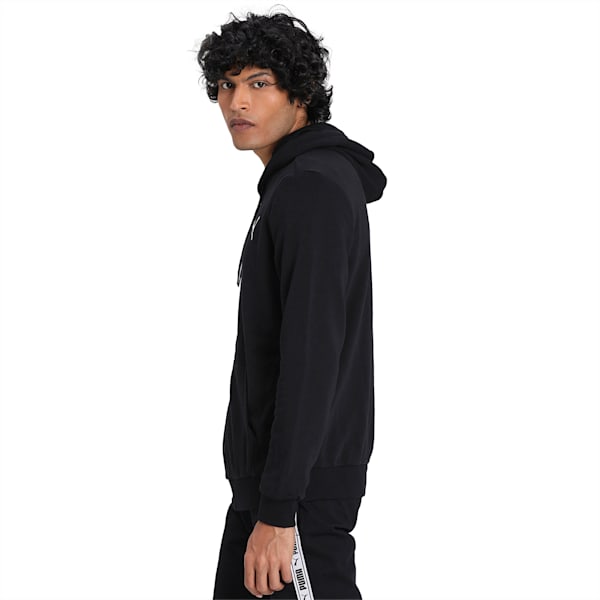 Essentials Hooded Jacket, Puma Black-Cat, extralarge-IND