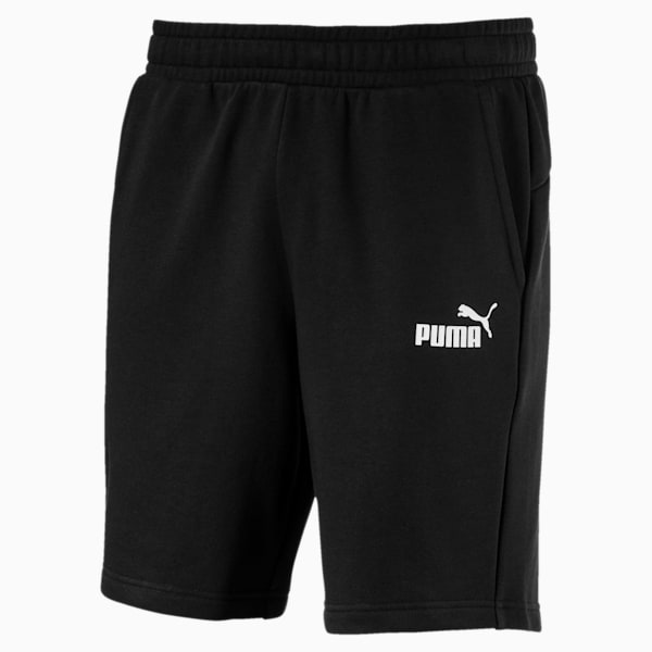 Essentials Men's Sweat Shorts, Puma Black, extralarge