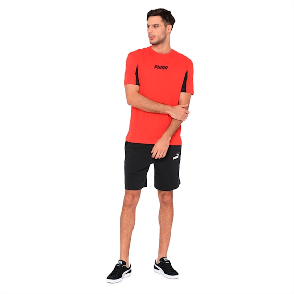 Essentials Men's Sweat Shorts, Puma Black, extralarge