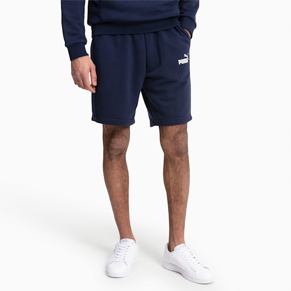 Essentials Men's Sweat Shorts, Peacoat, extralarge