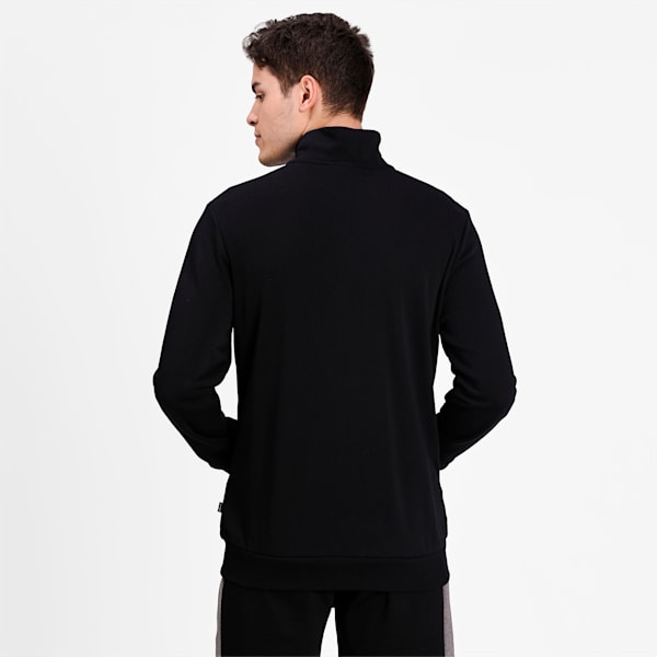Essentials Men's Track Jacket, Puma Black, extralarge-IND