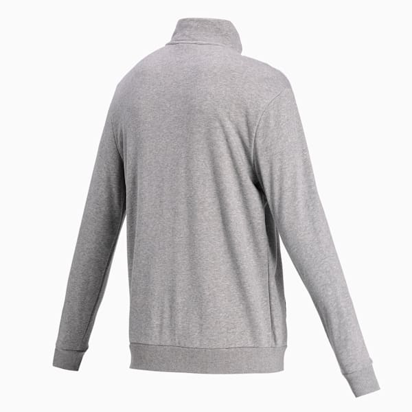 Essentials Men's Track Jacket, Medium Gray Heather, extralarge-IND