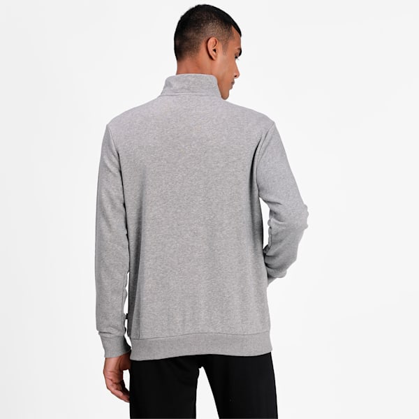 Essentials Men's Track Jacket, Medium Gray Heather, extralarge-IND