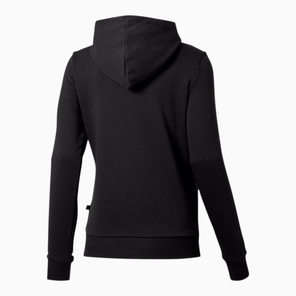 Essentials Women's Hoodie, Cotton Black, extralarge