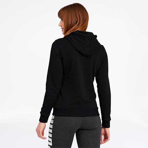 Essentials Women's Hoodie, Cotton Black, extralarge