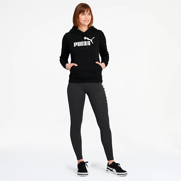 Essentials Women's Hoodie, Cotton Black, extralarge