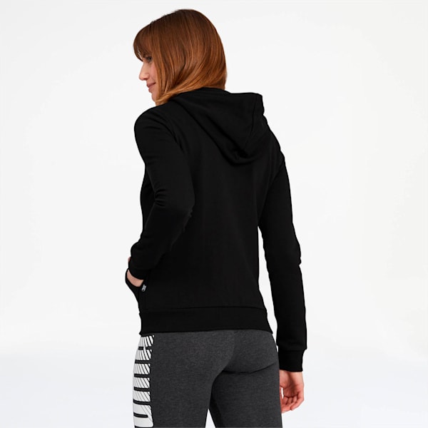 Essentials Women's Hooded Jacket, Cotton Black, extralarge