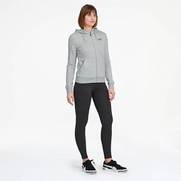 Chamarra con Gorra Essentials para Muejr, Light Gray Heather, extralarge