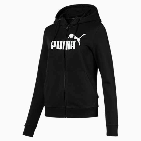 Essentials Hooded Jacket, Cotton Black, extralarge
