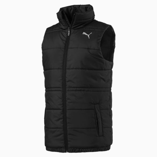 Girls' Padded Gilet JR, Puma Black, extralarge