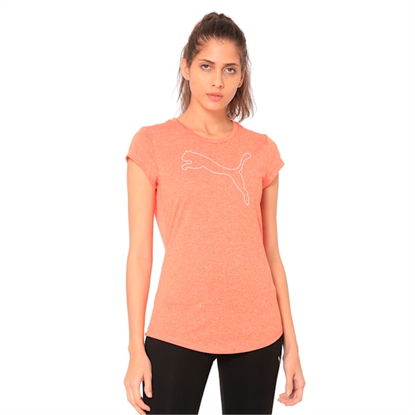 Active Heather dryCELL T-Shirt, Nasturtium Heather, extralarge-IND