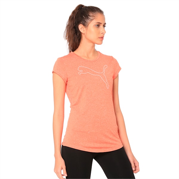 Active Heather dryCELL T-Shirt, Nasturtium Heather, extralarge-IND