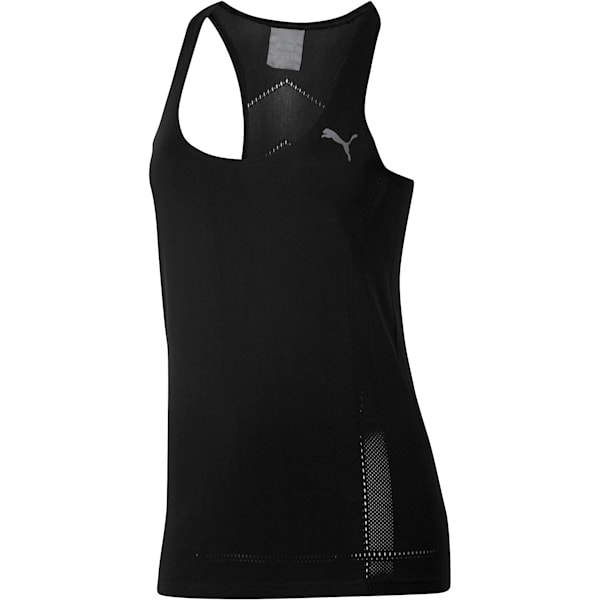 evoKNIT Seamless Tank, Puma Black, extralarge