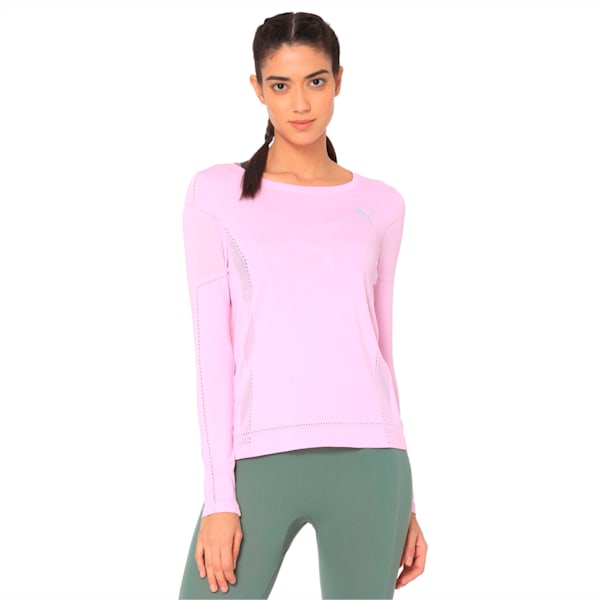 evoKNIT Seamless LS, Orchid, extralarge-IND