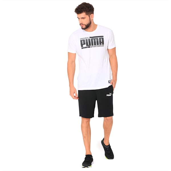 Essentials Jersey Men's Cotton Shorts, Puma Black, extralarge-IND