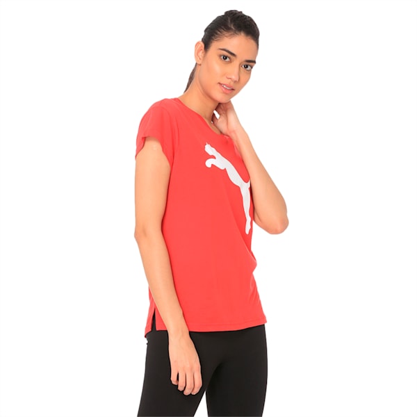 Active dryCELL Women's T-Shirt, Ribbon Red, extralarge-IND