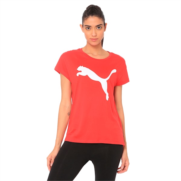 Active dryCELL Women's T-Shirt, Ribbon Red