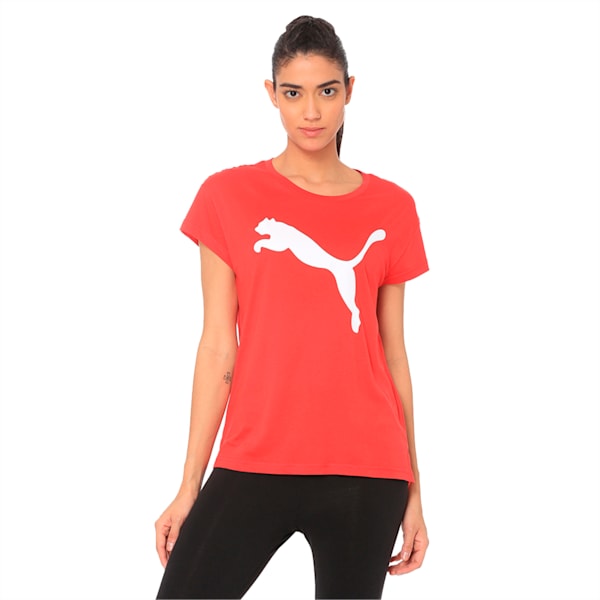 Active dryCELL Women's T-Shirt, Ribbon Red, extralarge-IND