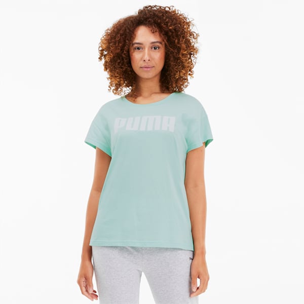 Active Women's Logo Tee, Mist Green, extralarge