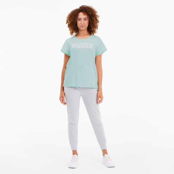 Active Women's Logo Tee, Mist Green, extralarge
