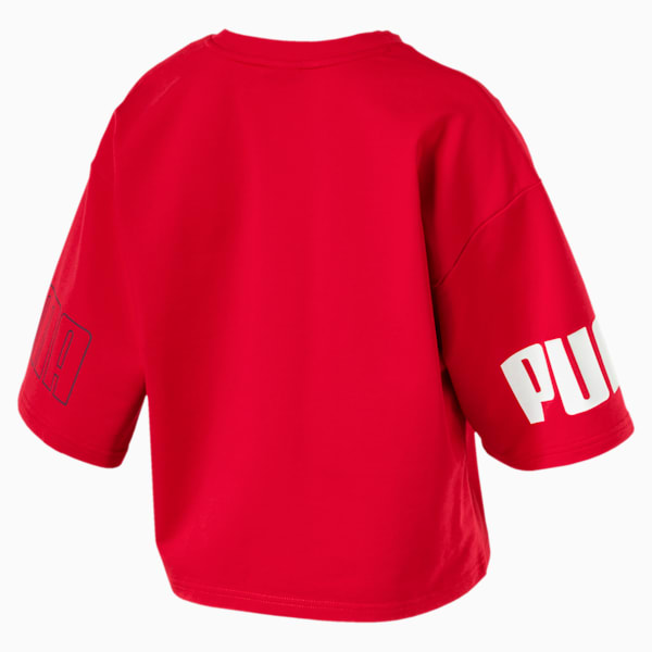 Modern Sport Women's Sweat Tee, Ribbon Red, extralarge
