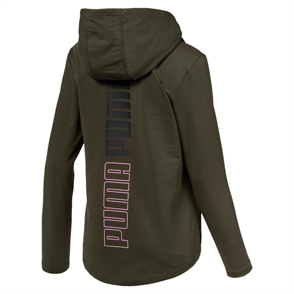 Modern Sport Full Zip Women's Hoodie, Forest Night, extralarge-IND