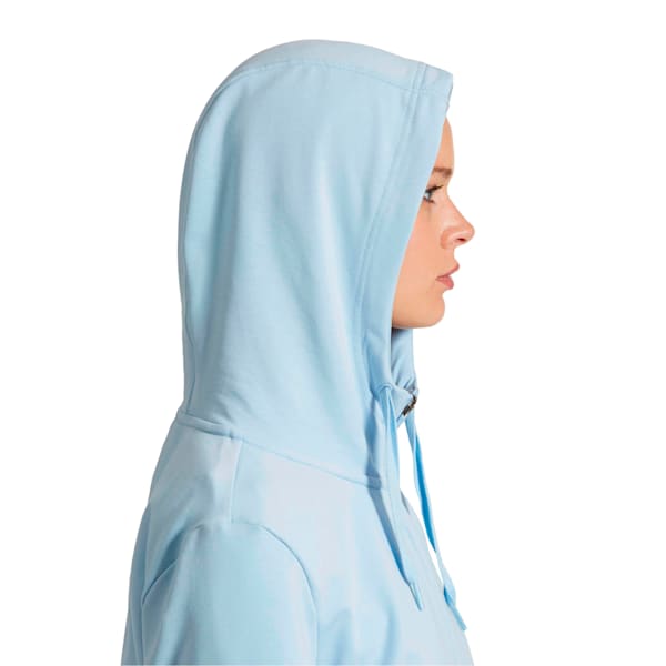 Modern Sport Women's Full Zip Hoodie, CERULEAN, extralarge