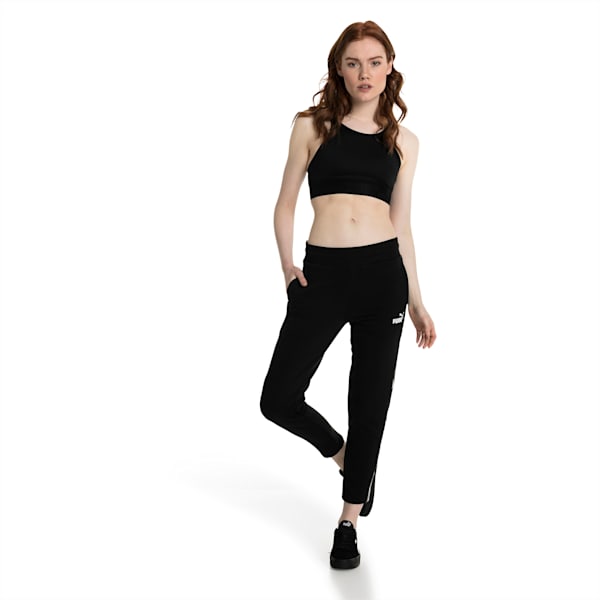 Soft Sport Women's Crop Top, Puma Black, extralarge