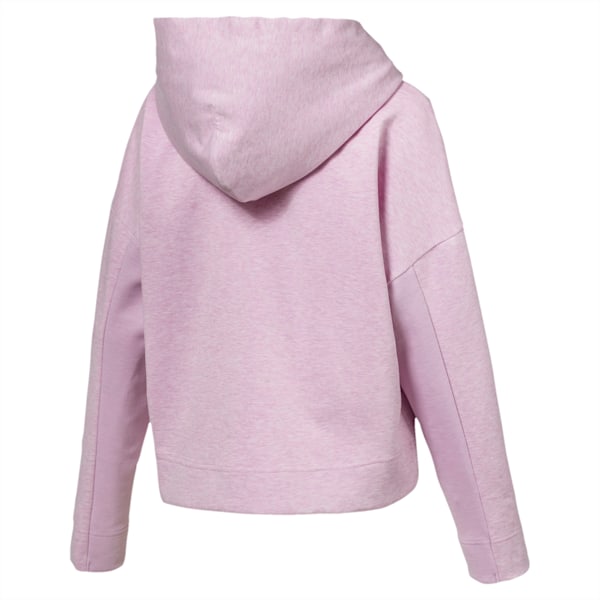 Fusion Women's Full Zip Hoodie, Winsome Orchid Heather, extralarge-IND