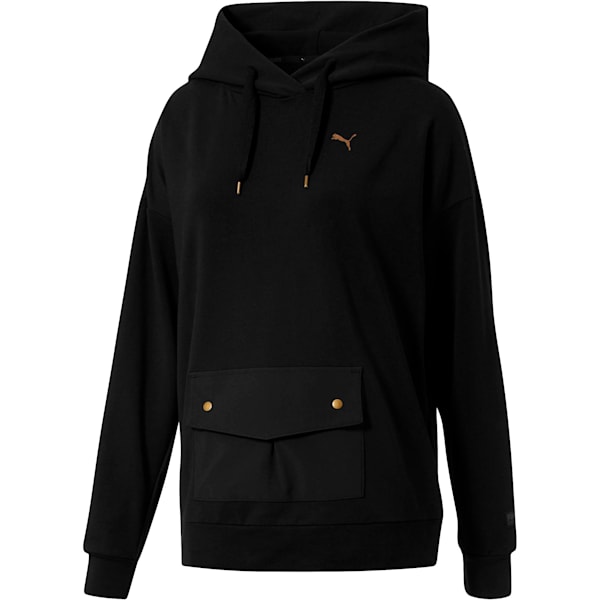 FUSION Hoodie, Cotton Black, extralarge