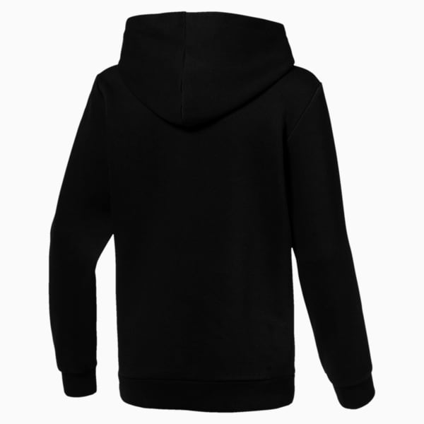 Essentials Boys' Hoodie JR, Cotton Black, extralarge