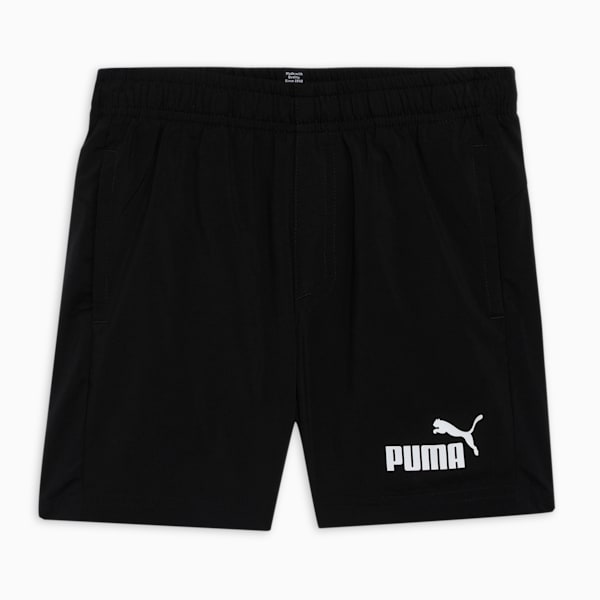 Essentials Woven dryCELL Boys' Training Shorts, Puma Black