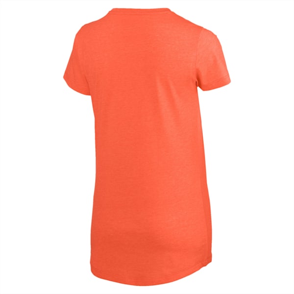 Heather Women's T-Shirt, Nasturtium Heather, extralarge-IND