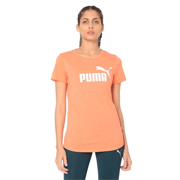 Heather Women's T-Shirt, Nasturtium Heather, extralarge-IND