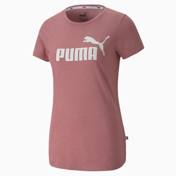Essentials + Women's Heather Tee, Foxglove Heather, extralarge