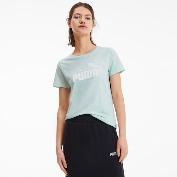 Essentials + Women's Heather Tee, Mist Green, extralarge