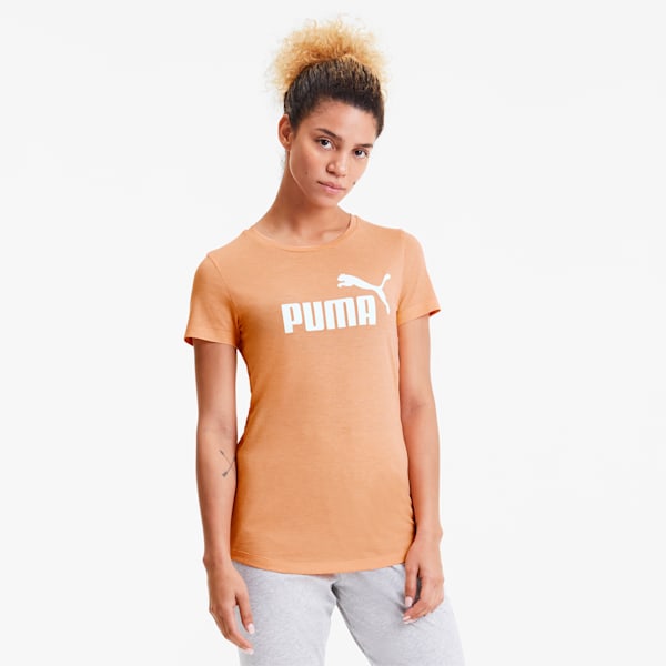 Essentials + Women's Heather Tee, Cantaloupe, extralarge