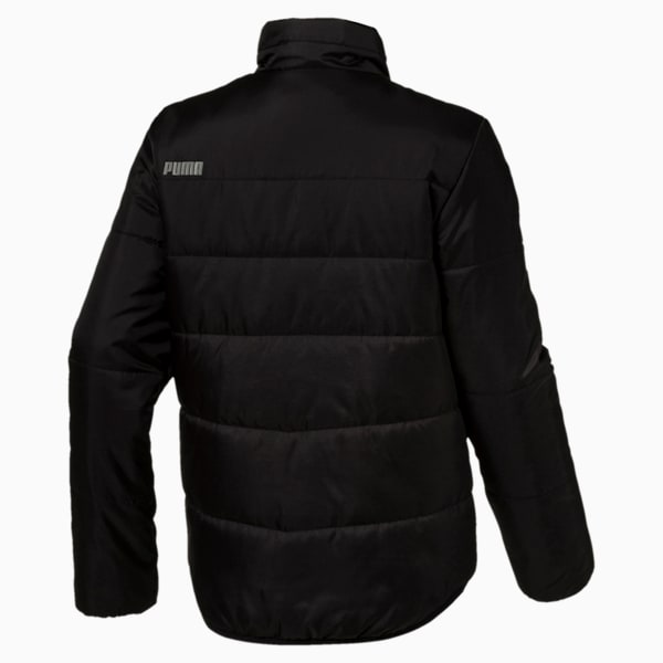 Essential Boys' Padded Jacket JR, Puma Black, extralarge