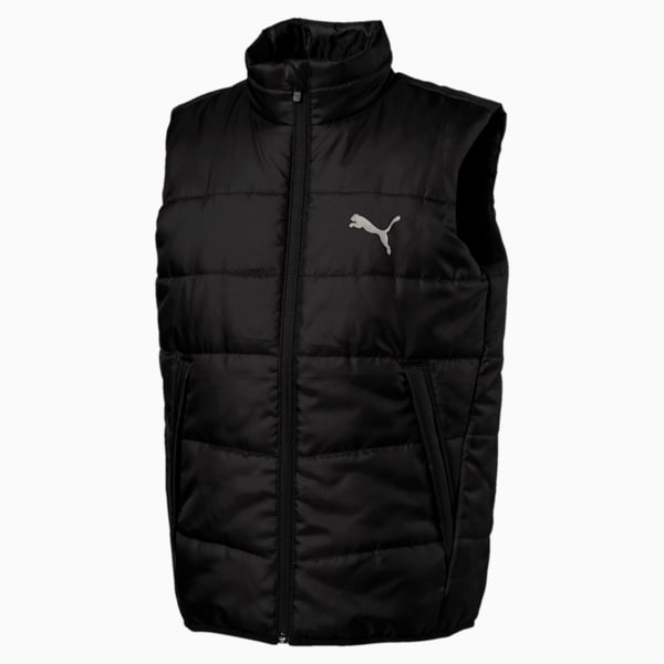 Essential Boys' Padded Gilet JR, Puma Black, extralarge