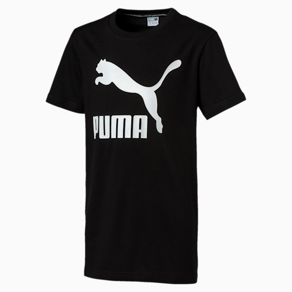 Classics Boys' Tee JR, Puma Black, extralarge