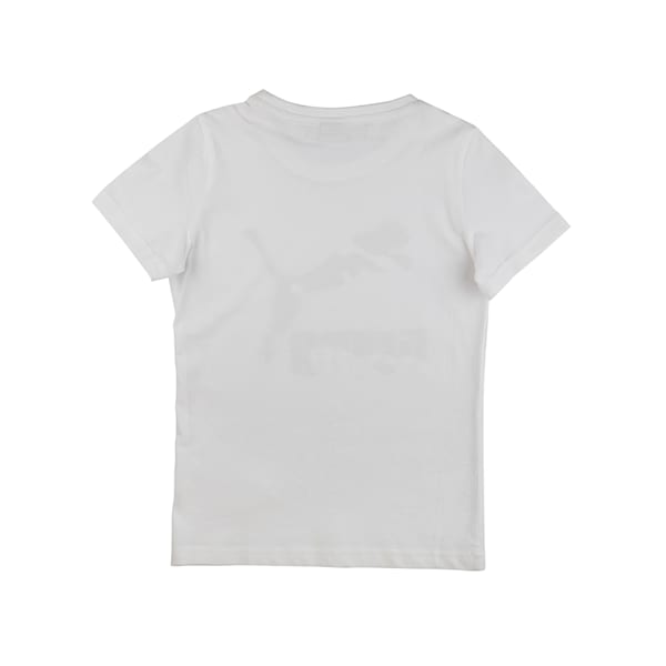 Boys' Classics Tee, Puma White-AOP, extralarge-IND