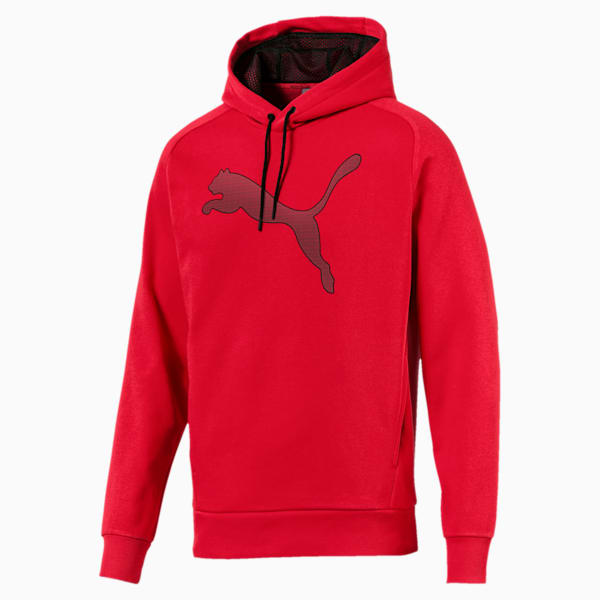 P48 Modern Sports Hoodie, Ribbon Red, extralarge